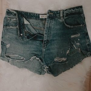 Jean shorts